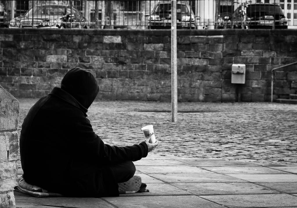 The Beggar. CC2.0 photo by Foto_Michel.